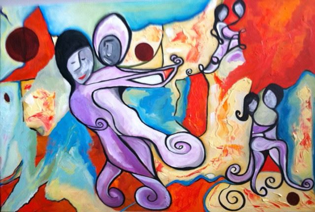 An Indian Dance by Teri Levine