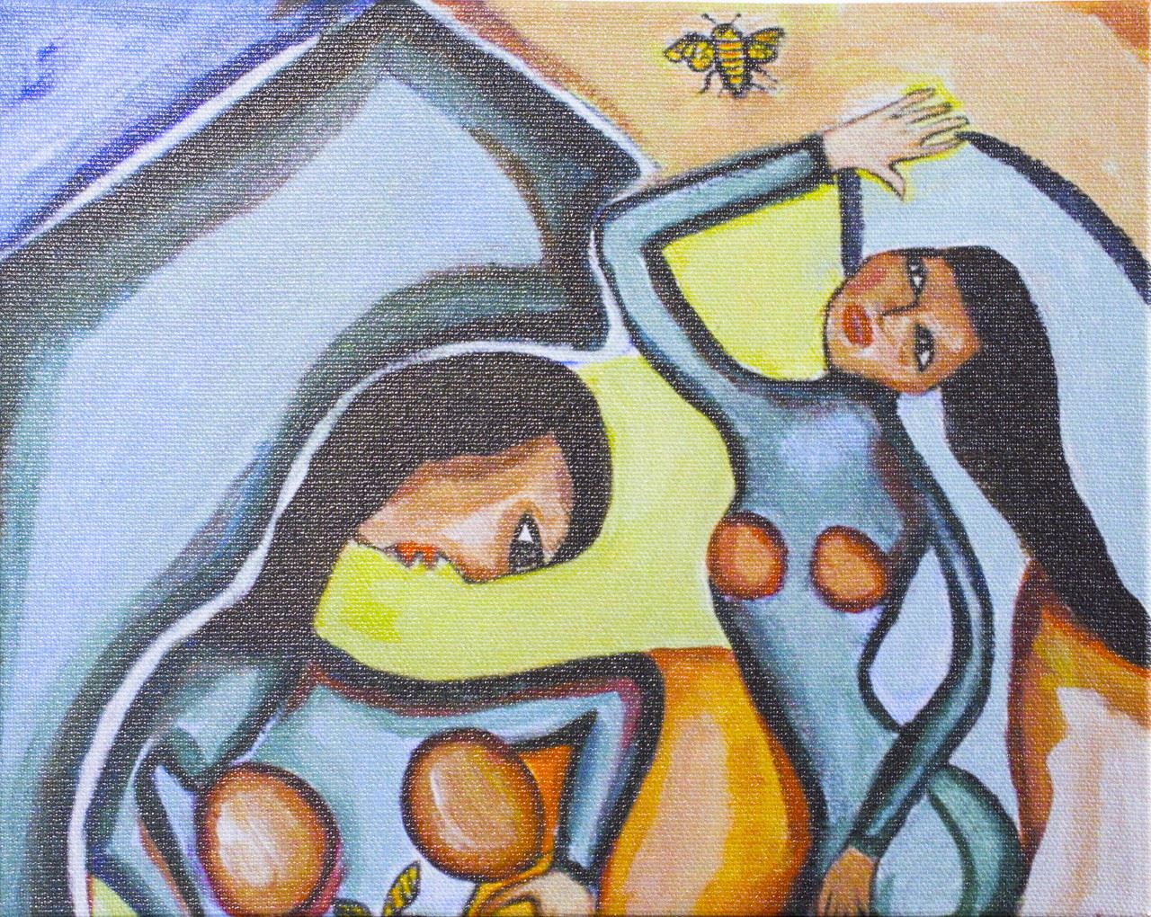 Life of a Bee (4) by Teri Levine